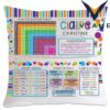 Personalized Pocket Reading Pillow Custom Kids Book Pillow & Baby Shower Gift