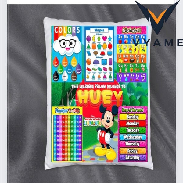 Pocket Reading Pillow for Children – Personalized Baby Shower Gift