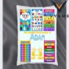 Pocket Reading Pillow for Children Personalized Baby Shower Gift