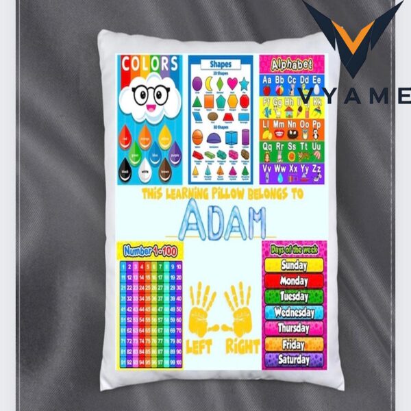 Pocket Reading Pillow for Children – Personalized Baby Shower Gift