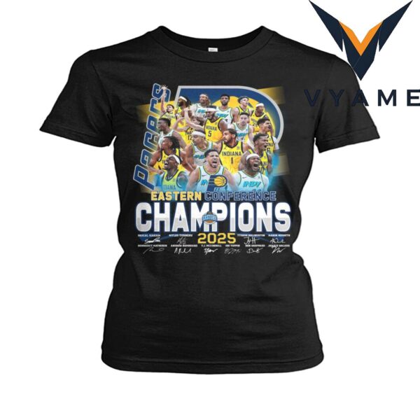The Indiana Pacers won the 2025 Eastern Conference Championship T-Shirt