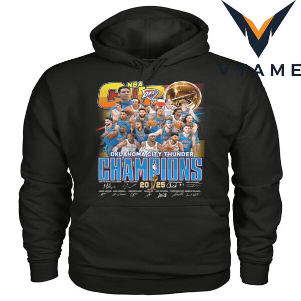 Thunder 2025 Western Conference Champs Shirt