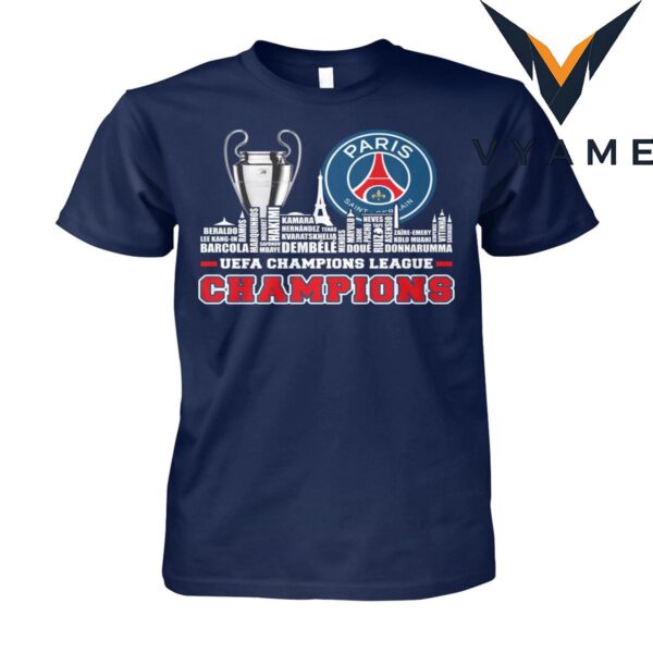 UEFA Champions League 2024-25 Paris Saint T-Shirt