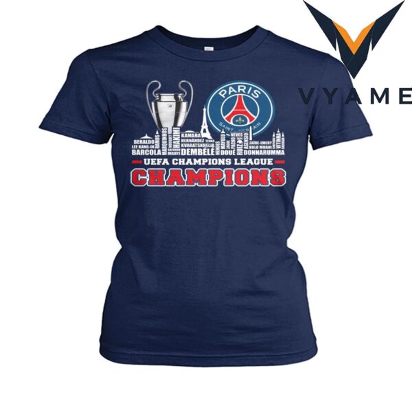 UEFA Champions League 2024-25 Paris Saint T-Shirt