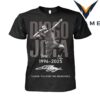 Diogo Jota In Memory 1996-2025 T-Shirt, You’ll Never Walk Alone With Liverpool FC