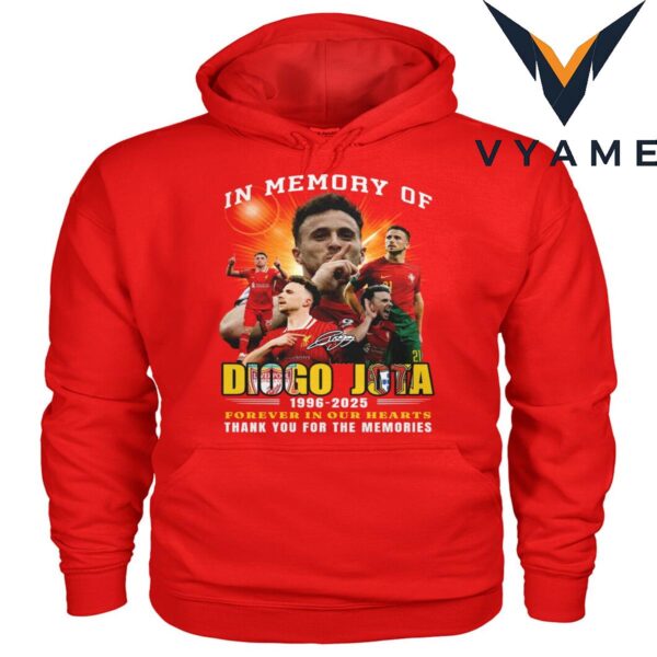 Diogo Jota Liverpool FC Tribute Shirt _ Forever In Our Hearts