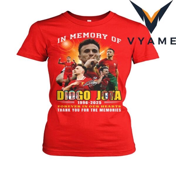 Diogo Jota Liverpool FC Tribute Shirt _ Forever In Our Hearts