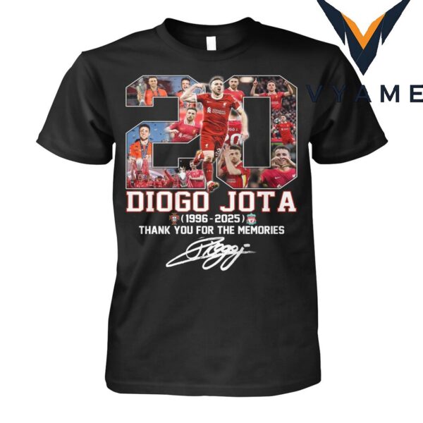 Diogo Jota Memorial Liverpool FC 2025 T-Shirt