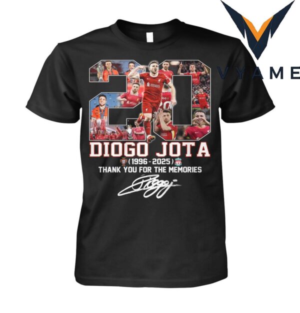 Diogo Jota Memorial Liverpool FC 2025 T-Shirt