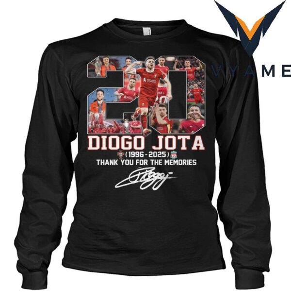Diogo Jota Memorial Liverpool FC 2025 T-Shirt