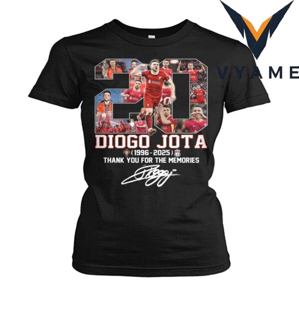 Diogo Jota Memorial Liverpool FC 2025 T-Shirt