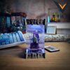 Handmade Epoxy Resin Lamp | Villain Vibes Decor & Gift for Him