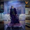 Handmade Epoxy Resin Lamp | Villain Vibes Decor & Gift for Him