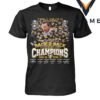 2 Back Stanley Cup Champions Toronto Maple Leafs Signatre Shirt