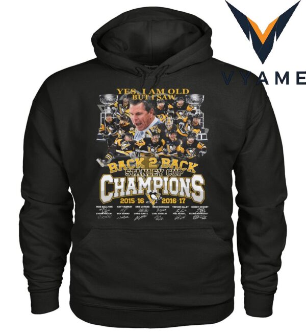 I Saw Pittsburgh Pirates Back 2 Back Stanley Cup Champions Shirt