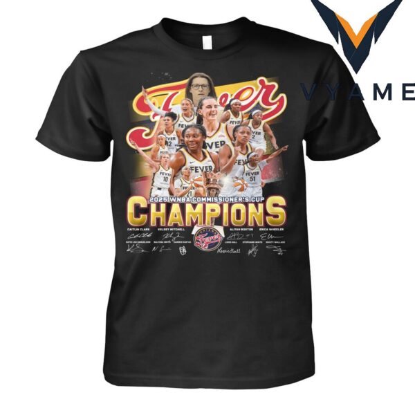 Indiana Fever WNBA 2025 Champions T-Shirt