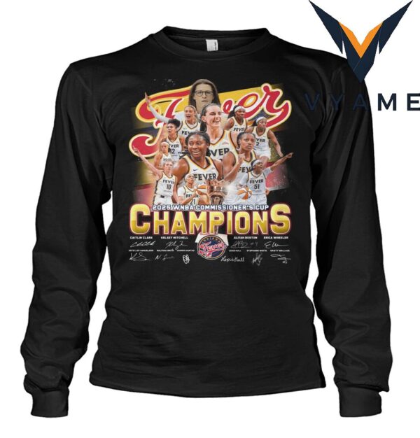 Indiana Fever WNBA 2025 Champions T-Shirt