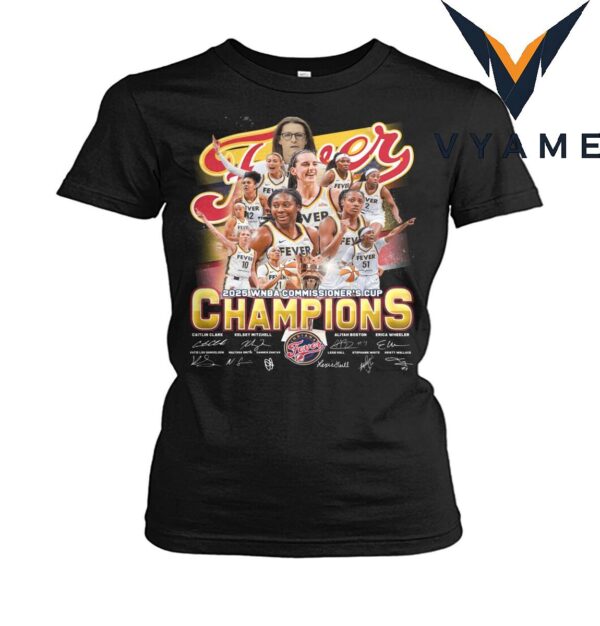 Indiana Fever WNBA 2025 Champions T-Shirt