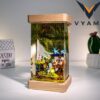 Handmade Epoxy Resin Lamp _ Villain Vibes Decor & Gift for Him