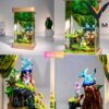 Mini Anime Resin Lamp | Custom Epoxy Night Light for Kids' Decor & Study