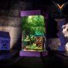 Mini Anime Resin Lamp | Custom Epoxy Night Light for Kids' Decor & Study