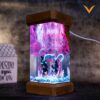 Mini Anime Resin Lamp | Custom Epoxy Night Light for Kids' Decor & Study