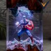 Luffy One Piece Resin Night Light _ Handmade Anime Epoxy Lamp _ Birthday & Christmas Gift