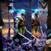 Leonardo Ninja Turtles Resin Lamp Handmade Epoxy Night Light Art Meaningful Custom Fan Gift 2