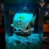Luffy One Piece Resin Night Light Handmade Anime Epoxy Lamp Birthday & Christmas Gift 7