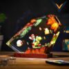 Super Mario Resin Lamp Handmade RGB Epoxy Night Light Unique Meaningful Gamer Gift 1