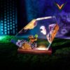 Wall E and Eve Diorama Resin Lamp Handmade Epoxy Art Night Light Meaningful Housewarming Gift 6