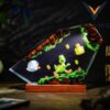 Boo and Yoshi Mario Party Resin Lamp Handmade Epoxy Night Light Unique Meaningful Gift for Gamers 2